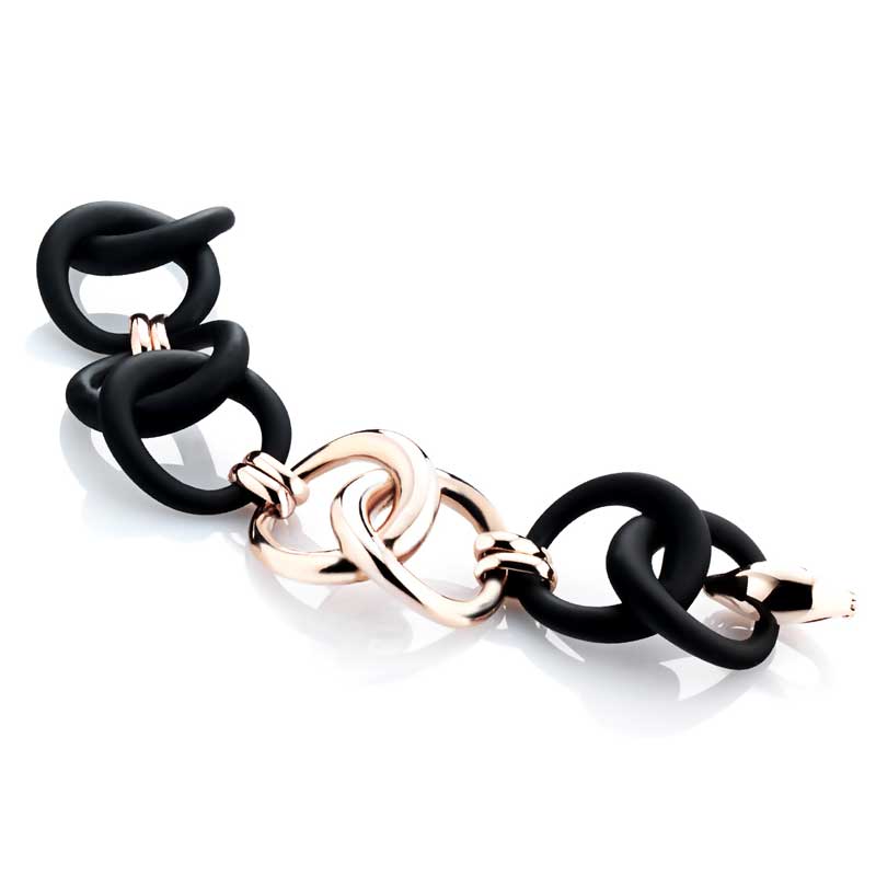 bracciale collezione rubber marcello pane fantin vicenza